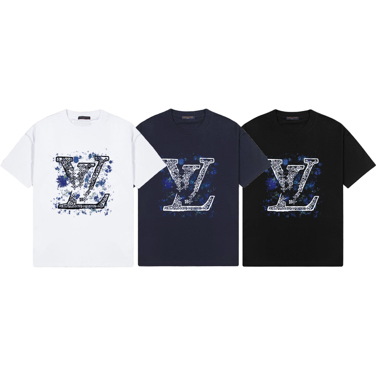 Custom Embellished Cotton T-Shirt – Beaded Signature Design - TruVybe Essentials